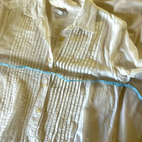 EUC Gap sheer pintuck tunic/mini dress. Size Small. Perfect to layer year round. - Picture 8 of 10